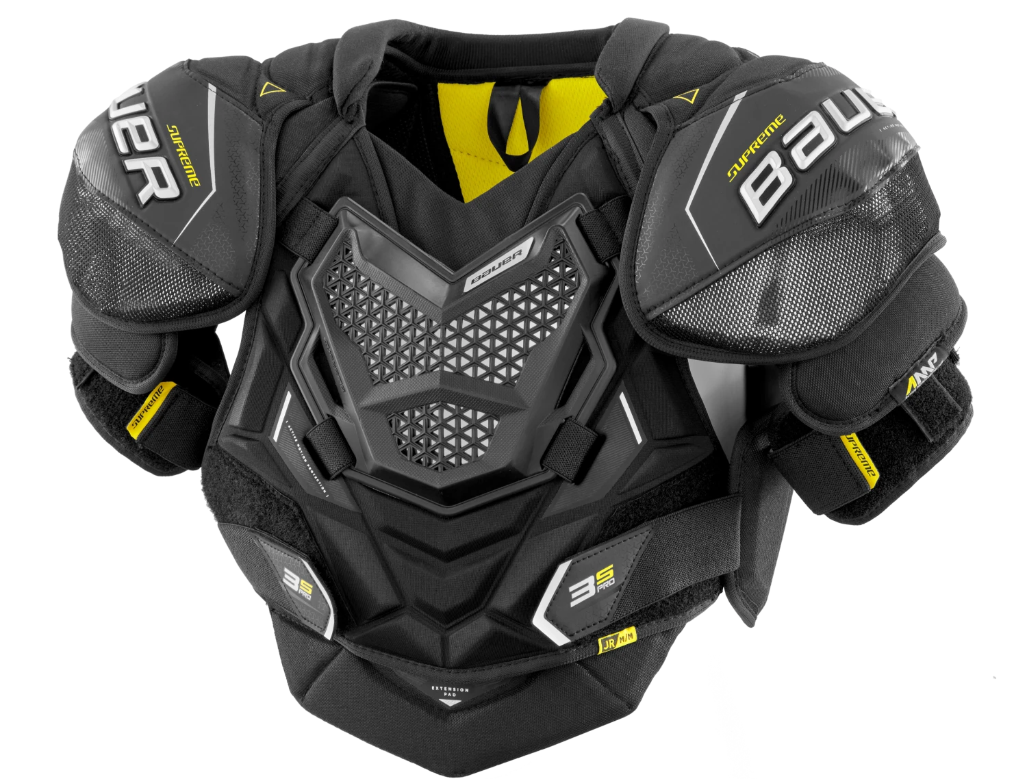 Bauer Supreme Ultrasonic Intermediate Shoulder Pads 3 Bauer Supreme Ultrasonic Intermediate Shoulder Pads