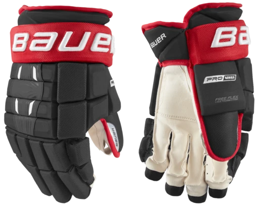 Bauer Pro Series Intermediate Hockey Gloves - Image 2