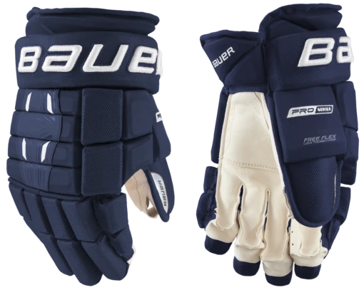Bauer Pro Series Intermediate Hockey Gloves - Image 3