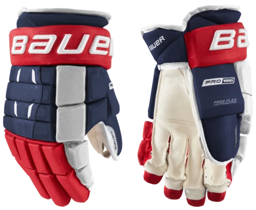 Bauer Pro Series Intermediate Hockey Gloves - Image 4