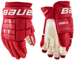 Bauer Pro Series Intermediate Hockey Gloves -Hockey Sale Shop 1058642 RED 63aea243 b6c8 416f 9943 a3a481e6c7e5