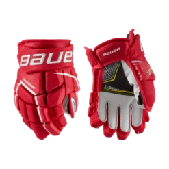 Bauer Supreme 3S Junior Hockey Gloves -Hockey Sale Shop 1058652 RED 1