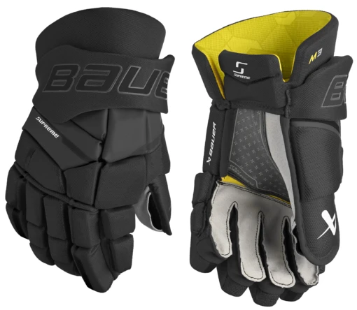 Bauer Supreme M3 Intermediate Hockey Gloves - Image 2