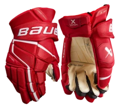Bauer Vapor 3X Pro Senior Hockey Gloves -Hockey Sale Shop 3XPRO SR FRONT RED2