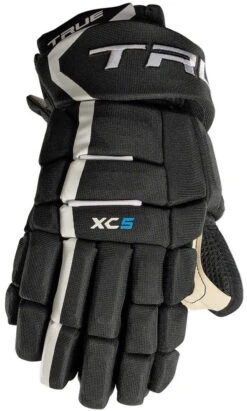 True Hockey True XC5 2020 Senior Hockey Gloves -Hockey Sale Shop B2RAssets 770x1206 black