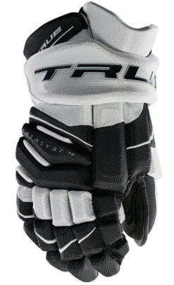 True Hockey True Catalyst 7X Junior Hockey Gloves -Hockey Sale Shop CT7xGlove Black White 1