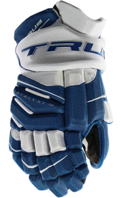 True Hockey True Catalyst 7X Junior Hockey Gloves -Hockey Sale Shop CT7xGlove Royal White
