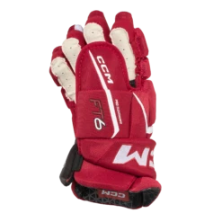 CCM JetSpeed FT6 Junior Hockey Gloves -Hockey Sale Shop HGFT6 RDWH 02