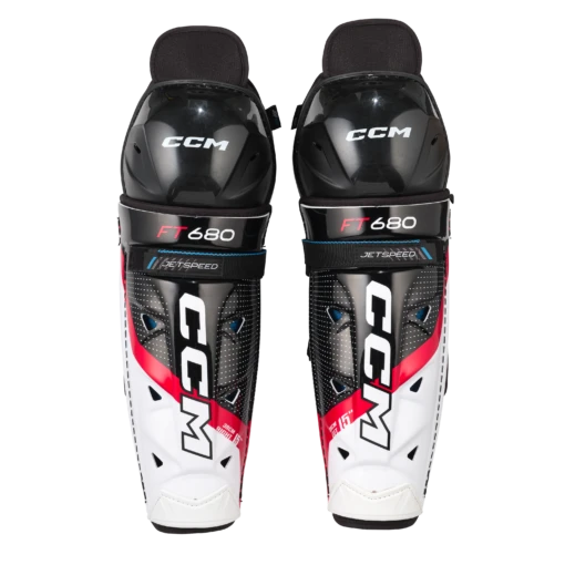 CCM JetSpeed FT680 Junior Shin Guards - Image 2