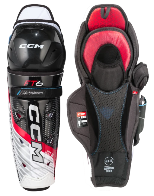 CCM JetSpeed FT6 Senior Shin Guards