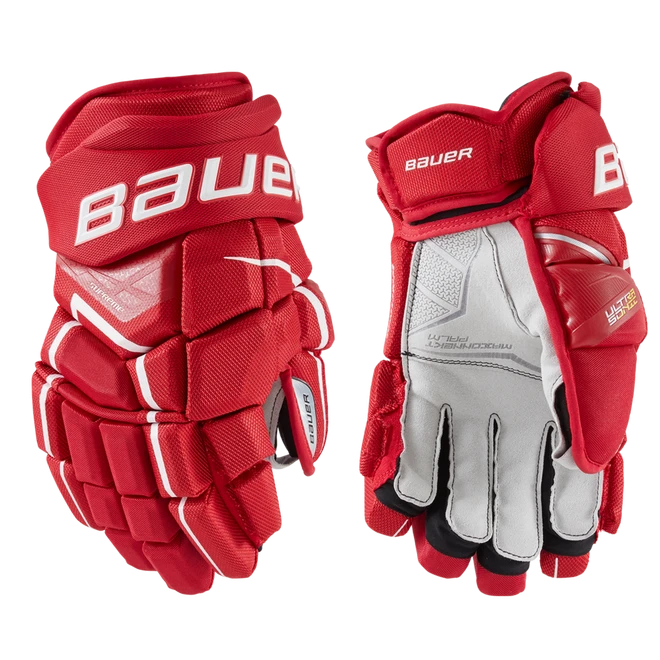 Bauer Supreme Ultrasonic Intermediate Hockey Gloves 8 Bauer Supreme Ultrasonic Intermediate Hockey Gloves - Image 6