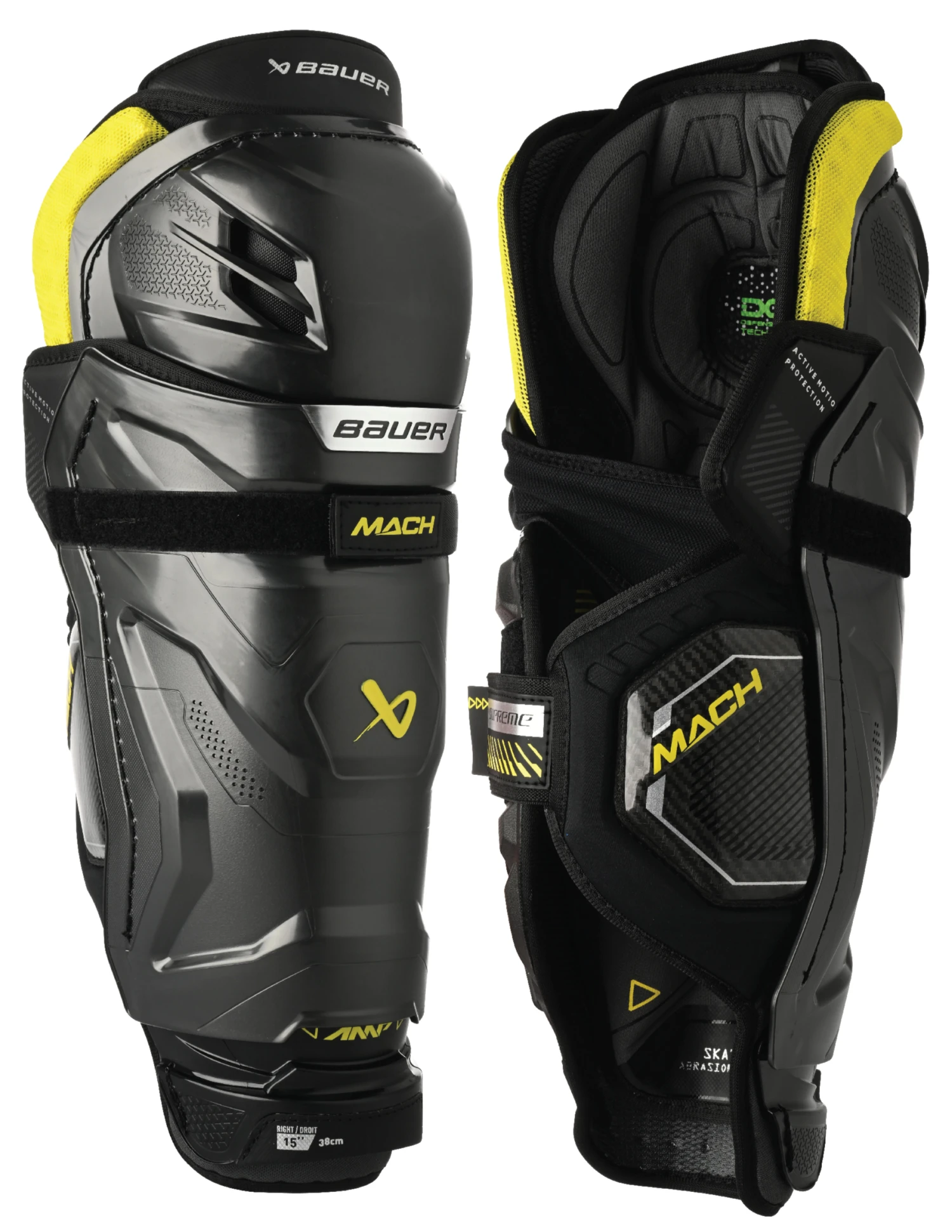 Bauer Supreme Mach Senior Shin Guards 3 Bauer Supreme Mach Senior Shin Guards